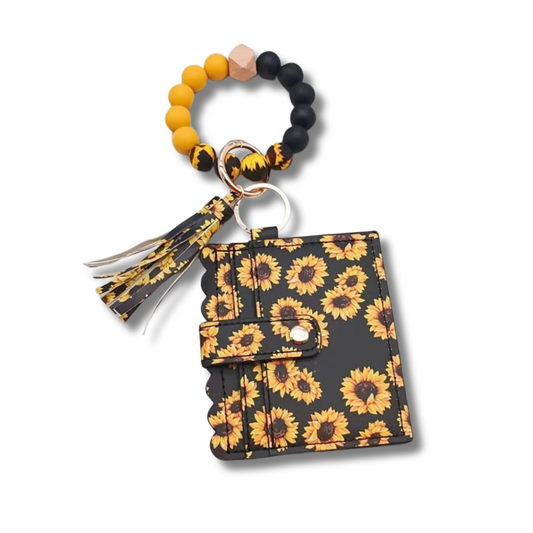 Sunflower Wristlet