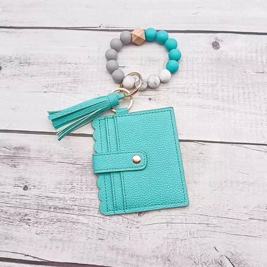 Turquoise Wristlet